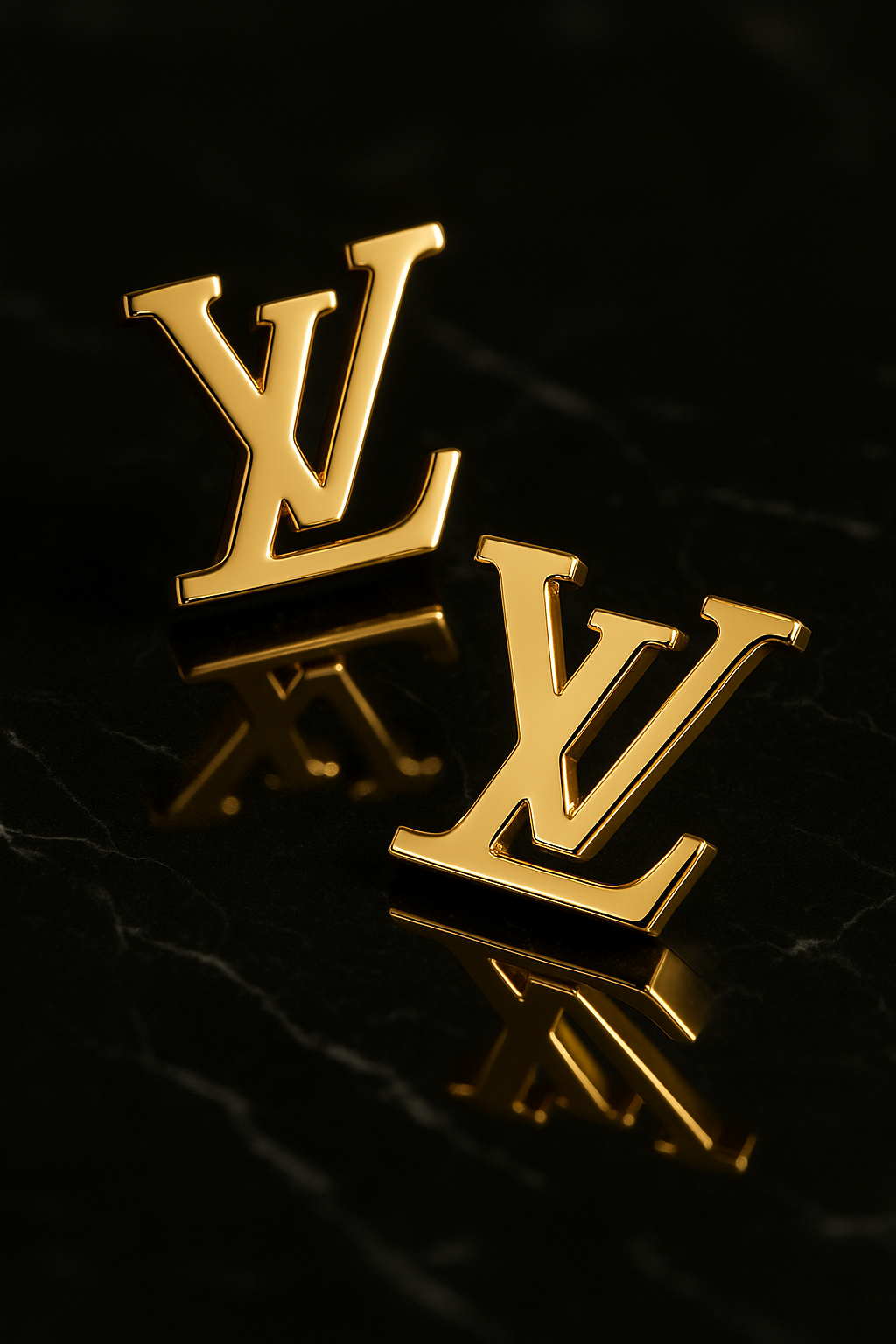 Aurelia Luxe Monogram Earrings