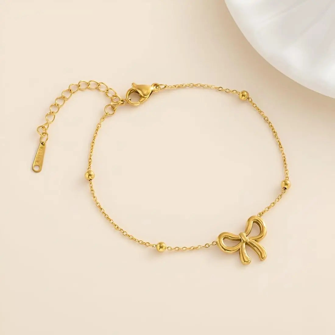 Anti-Tarnish Waterproof Bow Bracelet - Anti-Tarnish