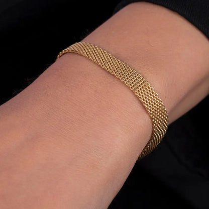 Anti-Tarnish Waterproof Mesh Bracelet - ACERO JEWELS