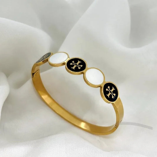 Regalia Charm - 18k Gold Plated Cuff/Bangle