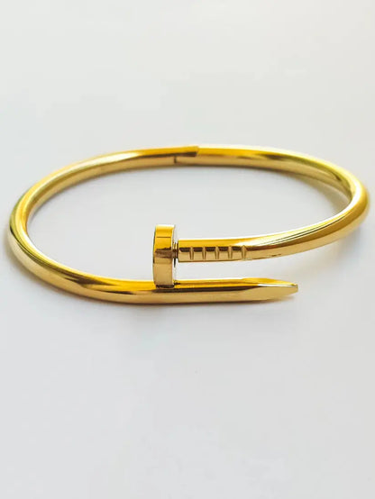 Signature Spark - 18k Gold Plated Cuff/Bangle - ACERO JEWELS