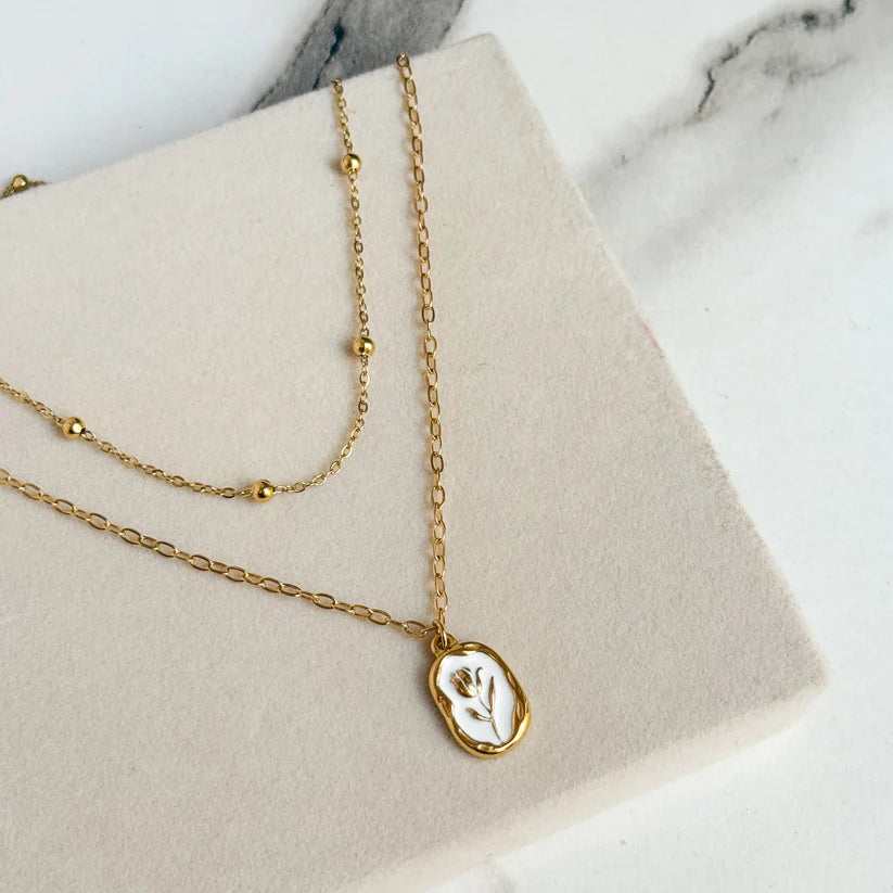 Golden Grace - 18K Gold Plated Pendant