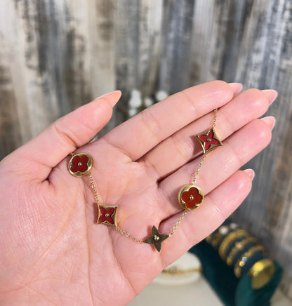 Gold Designer-Inspired Charm Bracelet | Waterproof & Tarnish-Free - ACERO JEWELS