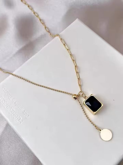 Verdant Flow - 18K Gold Plated Necklace