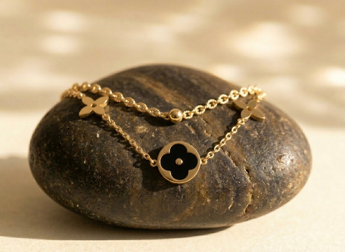 Iconic "Couture" Handbag Charm Bracelet – 18K Gold Plated & Waterproof