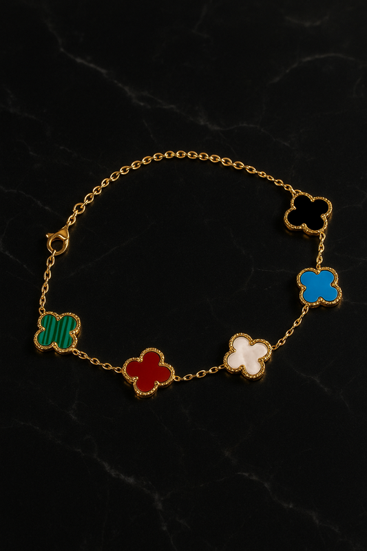 Clover Charm - 18k Gold Plated