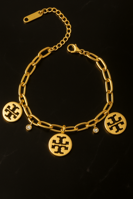 Heritage Link - 18k Gold Plated