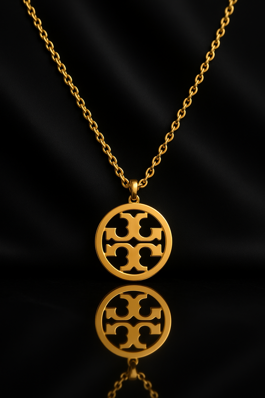 Eterna Emblem – 18K Gold Plated Pendant