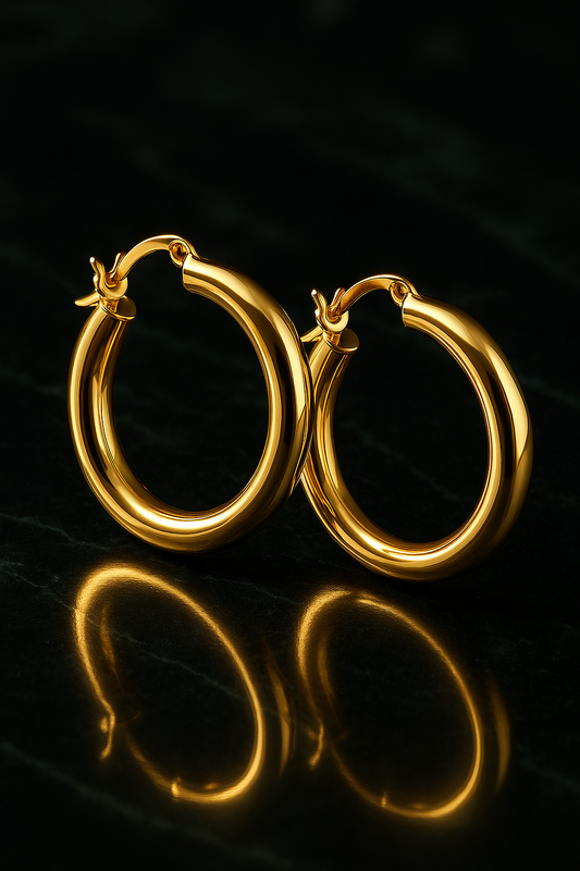 Aurelia Bold Hoop Earrings
