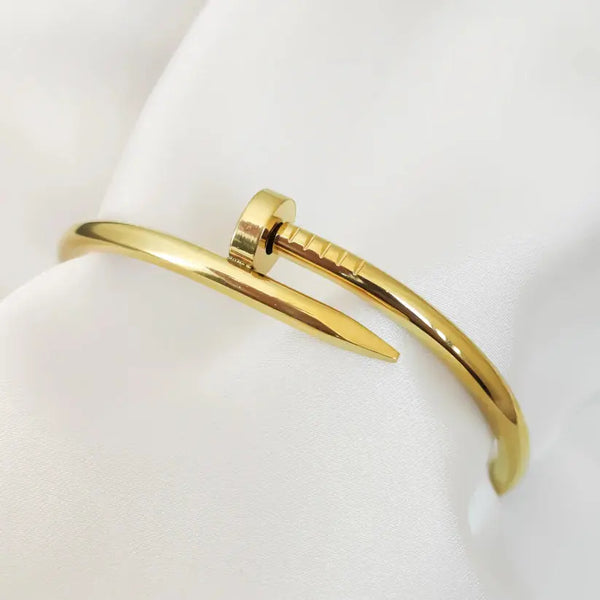Signature Spark - 18k Gold Plated Cuff/Bangle